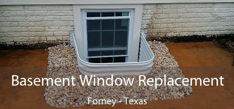 Basement Window Replacement Forney - Texas