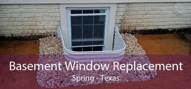 Basement Window Replacement Spring - Texas
