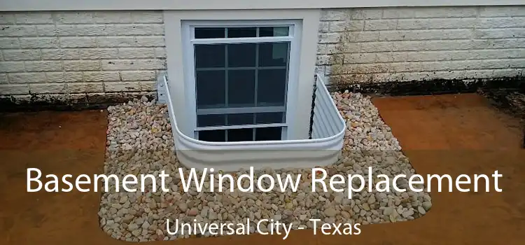 Basement Window Replacement Universal City - Texas