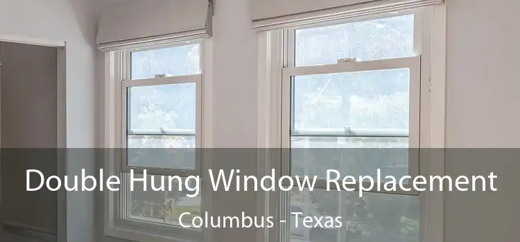 Double Hung Window Replacement Columbus - Texas