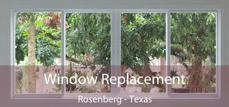 Window Replacement Rosenberg - Texas