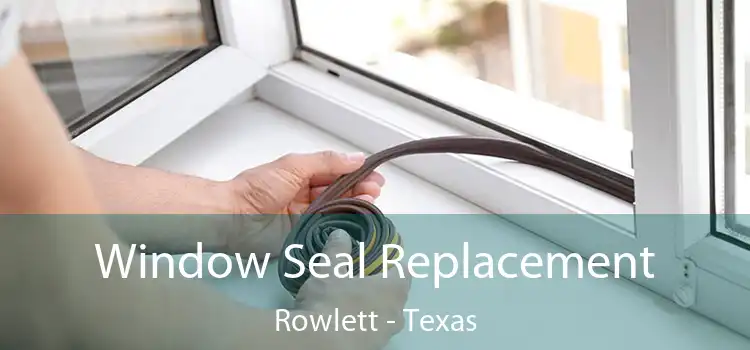 Window Seal Replacement Rowlett - Texas